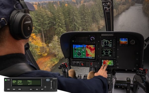 Garmin announces upcoming retrofit certification of GFC 600H flight control system for Airbus H130 helicopters