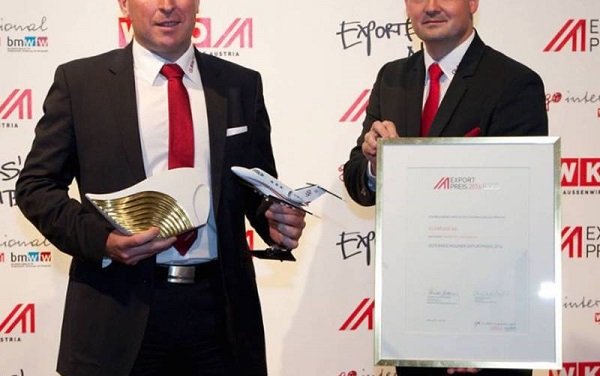 GlobeAir wins Austrian Export Award 2016