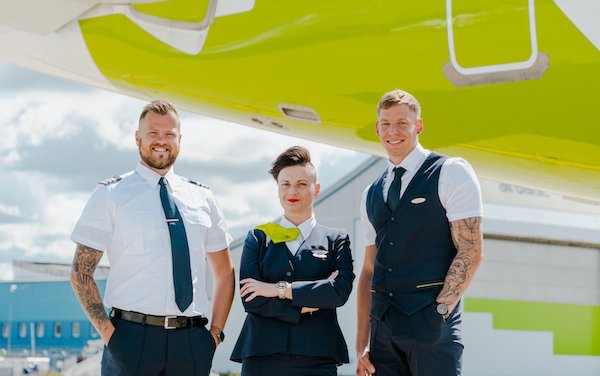 Green light to show tattoos - airBaltic changes uniform rules