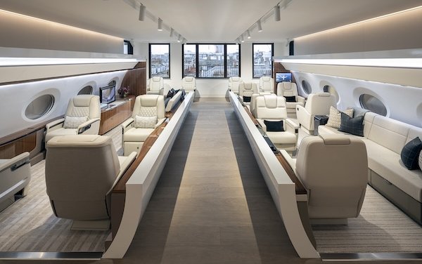 Gulfstream unveils redesigned London showroom