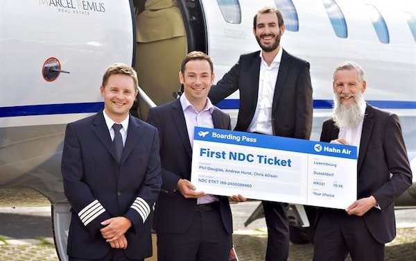 Hahn Air introduces NDC platform and issues first NDC ticket