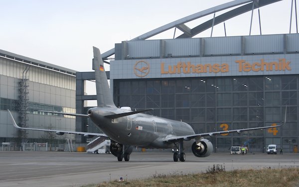 Handover of the first Airbus A321LR to the German armed forces