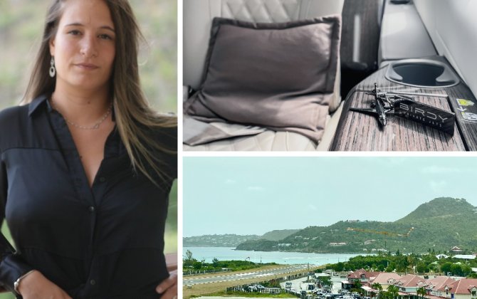 How to fly in style to the Caribbean