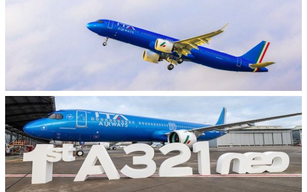 ITA Airways took delivery of its first Airbus A321neo