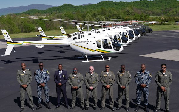 Jamaica Defence Force receives milestone Bell 505 Jet Ranger X to support public safety and future pilot training