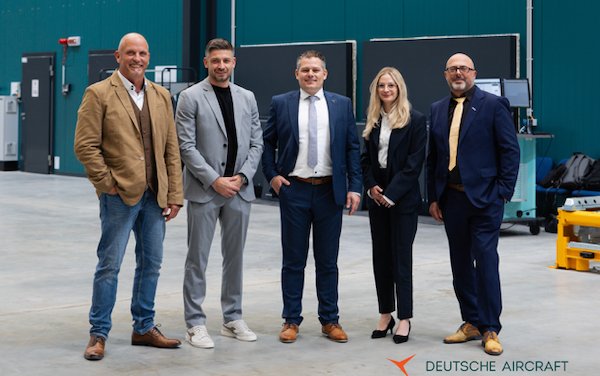 Jungheinrich & Deutsche Aircraft set a new standard in aerospace logistics with automated warehouse for next-generation regional aircraft production