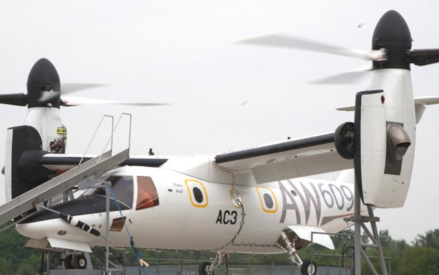 Leonardo AW609 programme moves forward and prepares for icing trials
