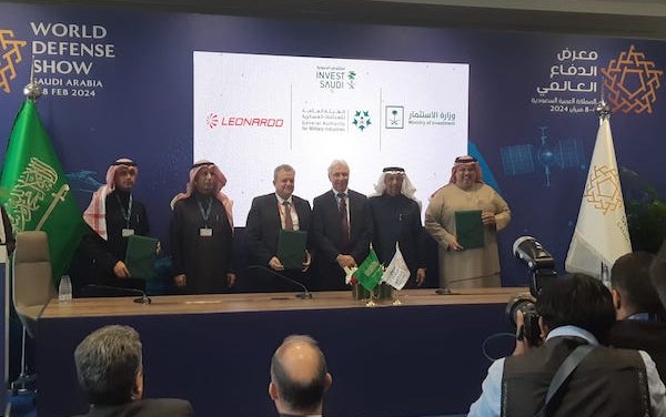 Leonardo signs MoU with the Kingdom Of Saudi Arabia for aerospace and defence collaboration opportunities