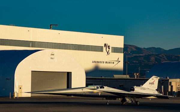 Lockheed Martin Skunk Works rolls out X-59, NASA's newest X-plane