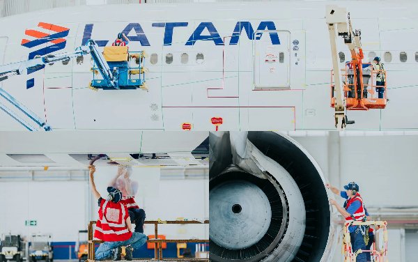 Lufthansa Technik equips LATAM’s 777 aircraft with AeroSHARK