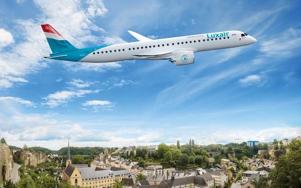 Luxair orders four Embraer E195-E2 and secures delivery positions for five more