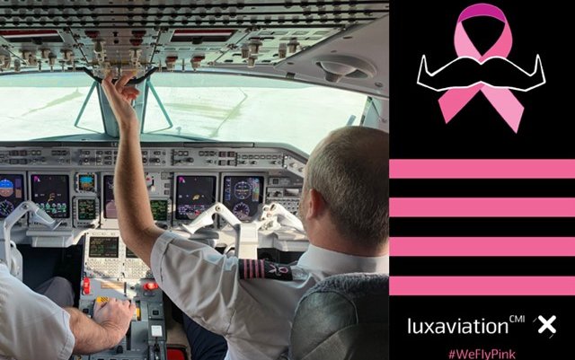  Luxaviation #WeFlyPink