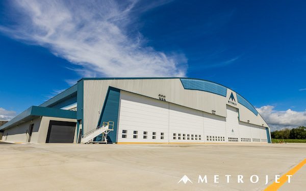 Metrojet Engineering Clark welcomes first Bombardier Global 7500 hangar-parking jet 
