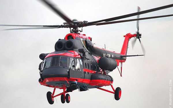 Mi-8AMTSh-VA arctic helicopters served for over 2,500 flight hours