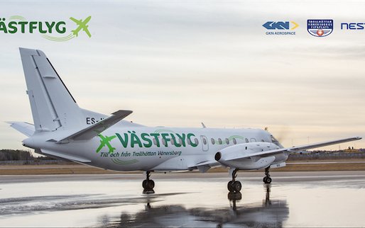 Neste enables Trollhättan-Vänersborg Airport and Västflyg airline to become the world's firsts to use SAF on all flights