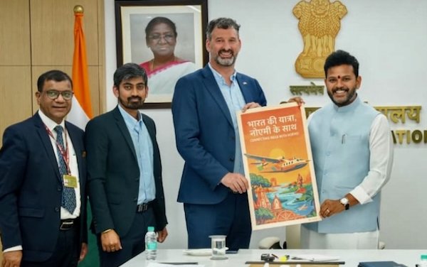 NOEMI Aerospace and Pawan Hans sign strategic MoU to explore electric seaplane operations in India  
