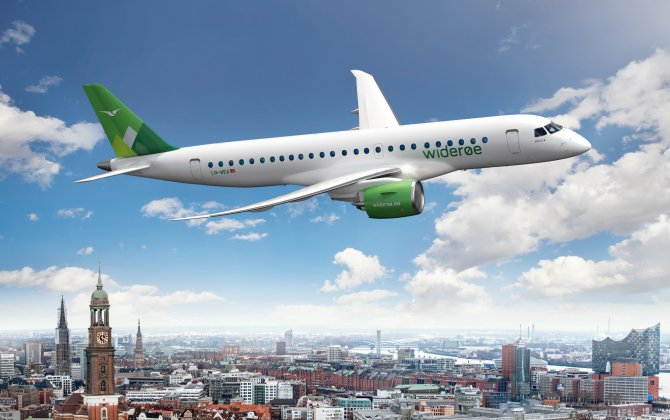 Norway’s Widerøe completes first revenue flight of an Embraer E190-E2