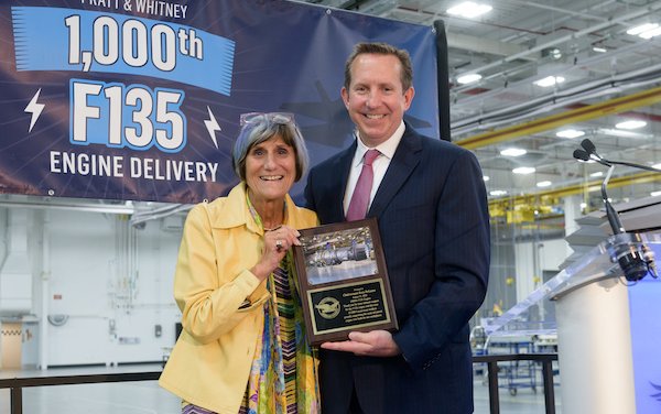 Pratt & Whitney delivers 1,000th F135 production engine