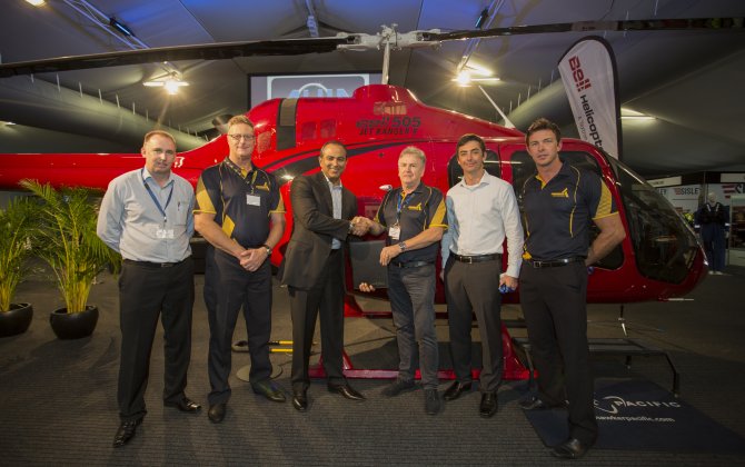 Professional Helicopter Services signs letter of intent for three Bell 505 Jet Ranger X Helicopters 