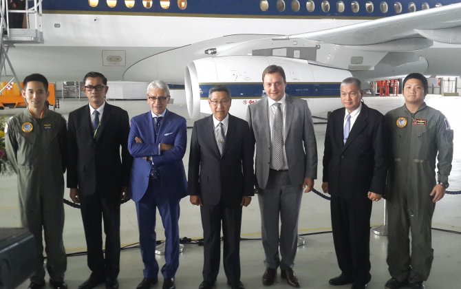Royal Thai Air Force Takes Delivery of Sukhoi Business Jet