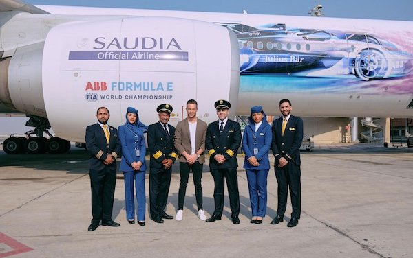Saudia encourages race fans worldwide to take their seat for the start of the ABB FIA Formula E World Championship 