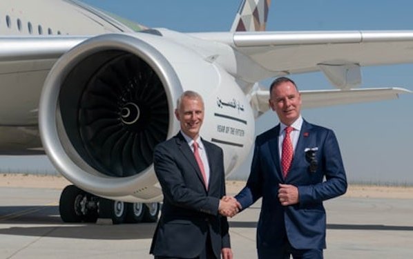 Shared vision on sustainable aviation -Rolls-Royce and Etihad Airways 
