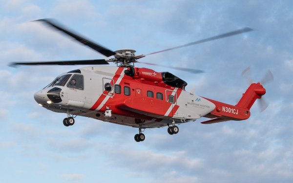 Sikorsky S-92 helicopter fleet surpasses 2 million flight hours