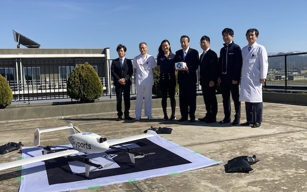 Skyports Drone Services wraps up successful drone delivery proof of concept in collaboration with Japan Kaga City Council