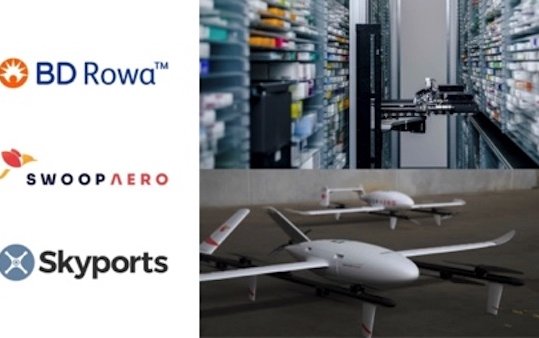 Skyports, Swoop Aero and BD Rowa partner to integrate air logistics in the health supply chain