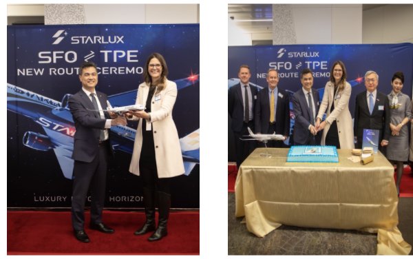 STARLUX Airlines expands US network celebrating inaugural San Francisco to Taiwan flight