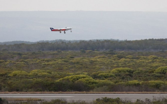 Successful first flight for UAV demonstrator SAGITTA