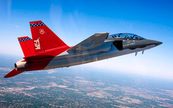 T-7A Red Hawk advanced training jet production begins