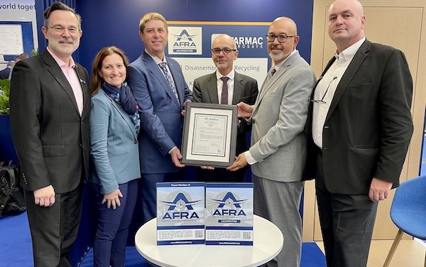 TARMAC Aerosave doubly accredited by Aircraft Fleet Recycling Association