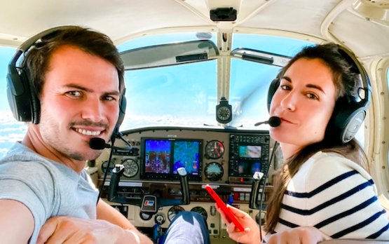 The 5 most romantic private flights for Valentine Day in France