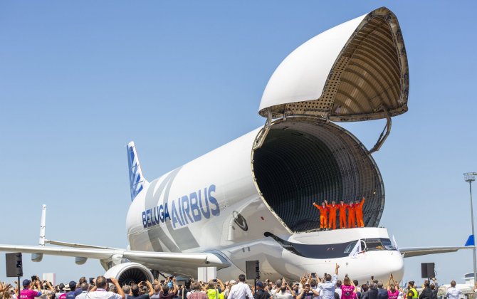 The BelugaXL airlifter brings a “smile” to Airbus’ production network