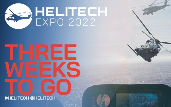 The must-attend edition - Helitech Expo - three weeks to go