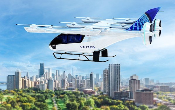 United invests another $15 Million in electric flying taxi market with Eve