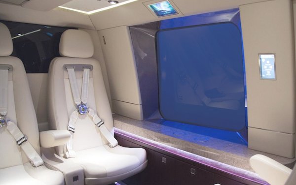 Vision Systems complete customized window systems & dimmable shading solutions at HAI HELI-EXPO