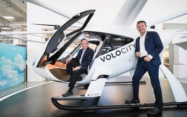 Volocopter opened first public VoloCity exhibition in Asia