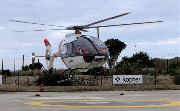 New main rotor configuration for Kopter SH09. Kopter pursues its flight
