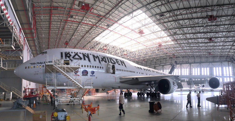 VolgaDnepr Gulf back Iron Maiden Ed Force One. On 27th of June
