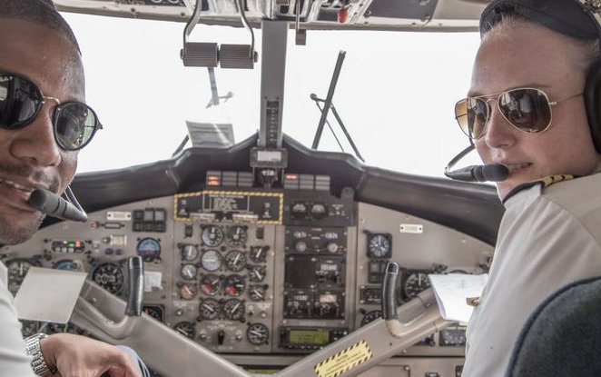 Why Winair&rsquo;s newest pilot Amber Hellebrand leans into aviation