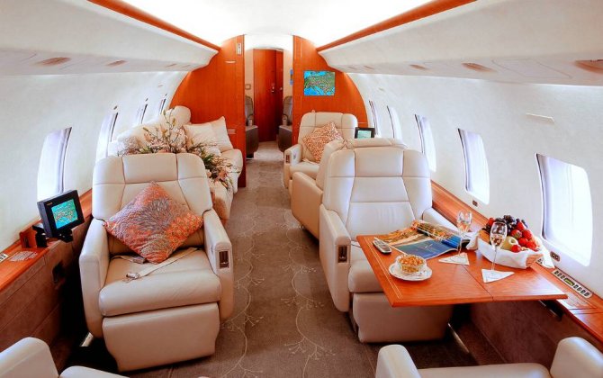 Taking a Ride on a Corporate Plane
