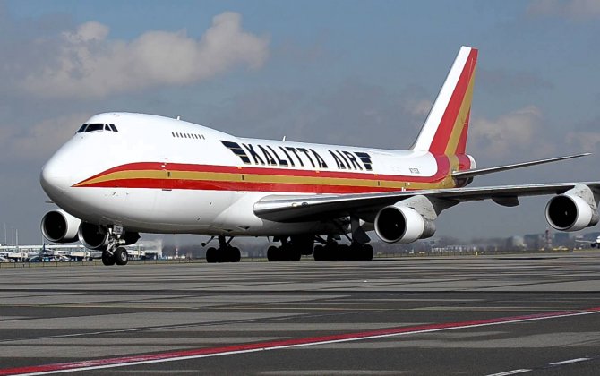 AWAS delivers one 747-400F (factory freighter) to Kalitta Air