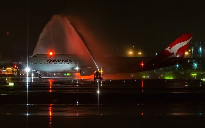 Qantas Captain Bryan Welch ends record run on the 747