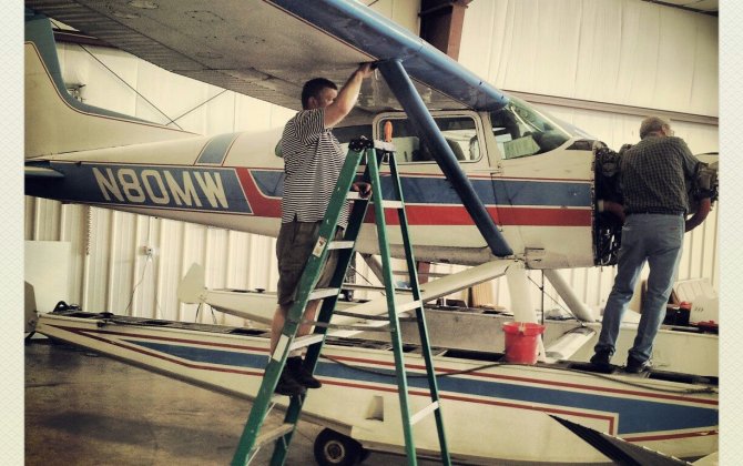 Man earns aviation honor, inspires son to follow the same interest