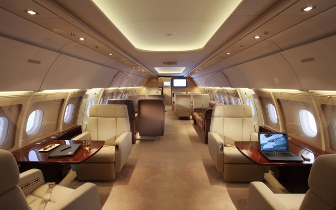 Jet Aviation Basel delivers new Airbus A340-600 with VIP cabin interior