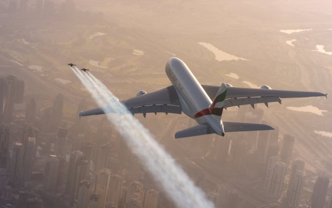Remember the crazy Emirates commercial where men flew alongside a plane in jetpacks? Here's how they made it