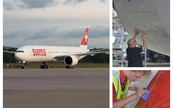 AeroSHARK successfully rolled out to the entire SWISS Boeing 777 fleet
