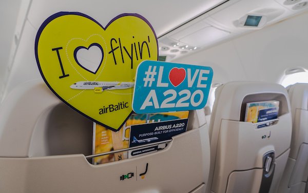 airBaltic doubles passenger numbers in July